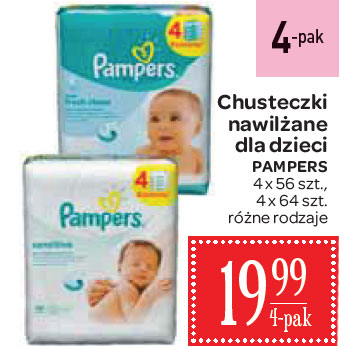 pampers chusteczki promobaby