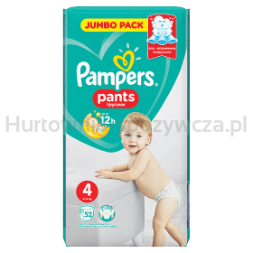 pampers pieluchy 4 52 sztuk