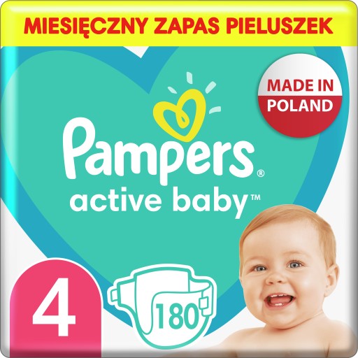 pampers pomaranczowe 4 allegro