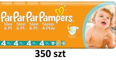 pampers pomaranczowe 4 allegro