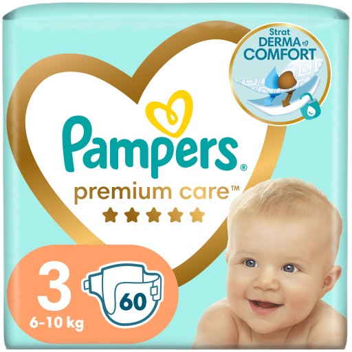 pampers premium care 3 60szt