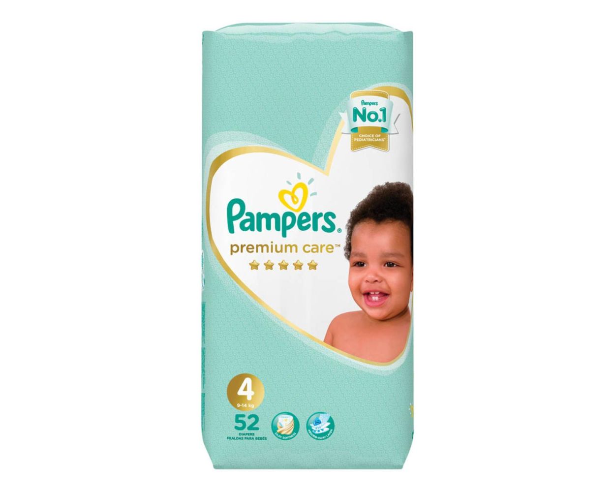 pampers premium care 4 plu