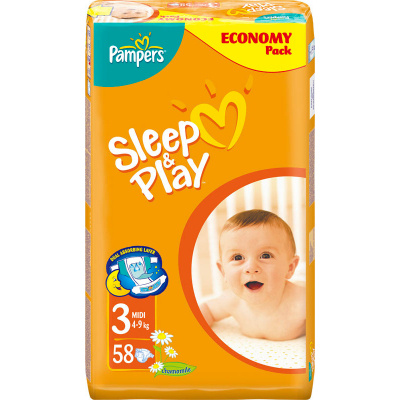 pampers sleep and play 3 cena