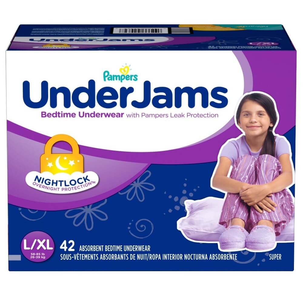 pampers under james bedwetting