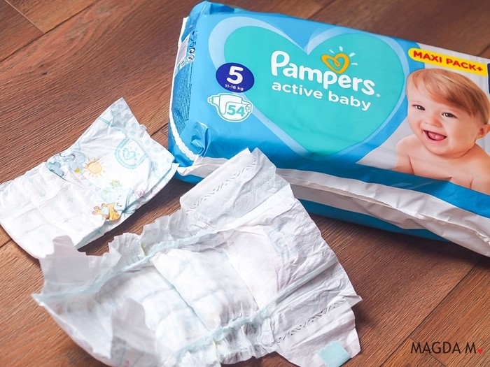 pampers wskaznik mokrej