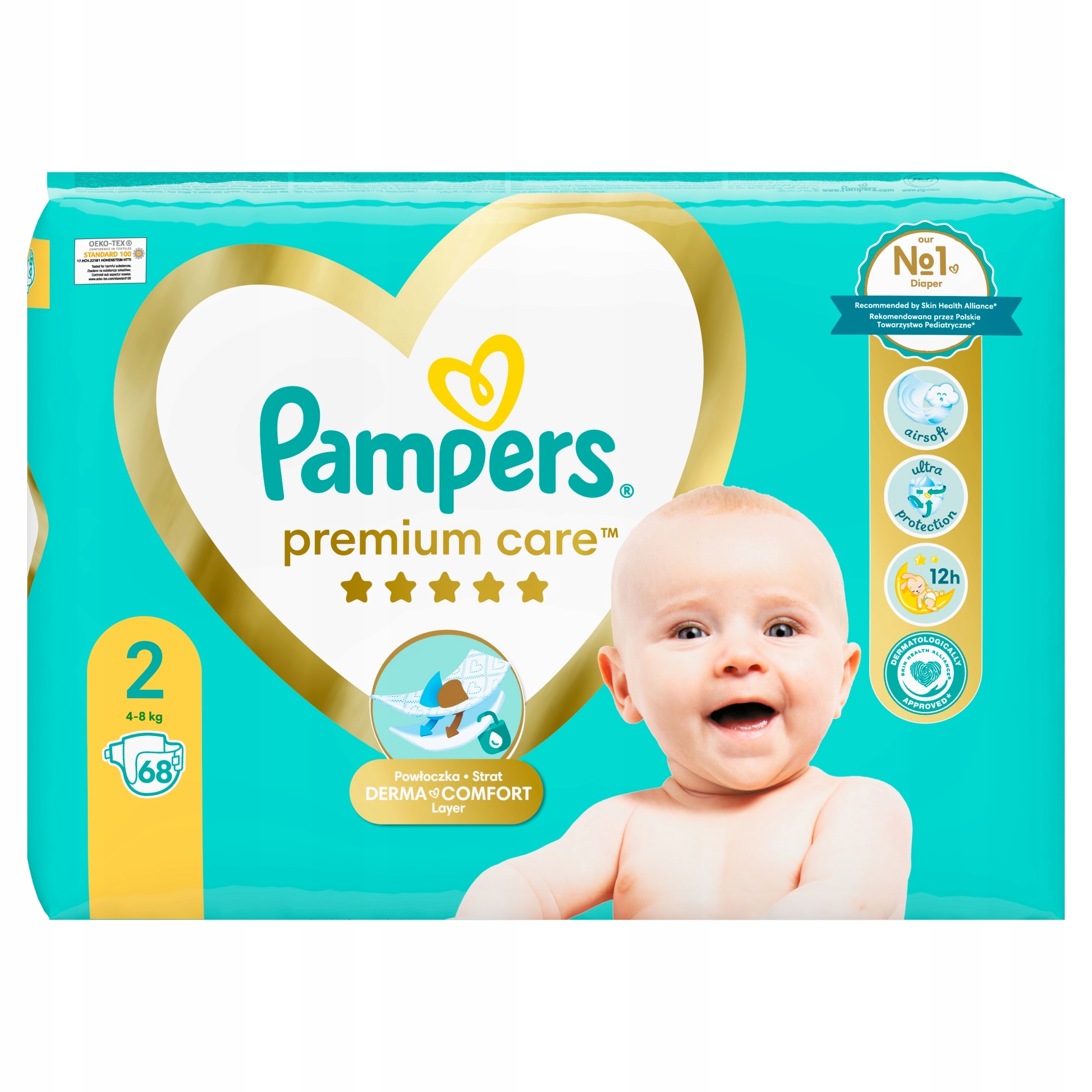 pielucha pampers cena 50 szt