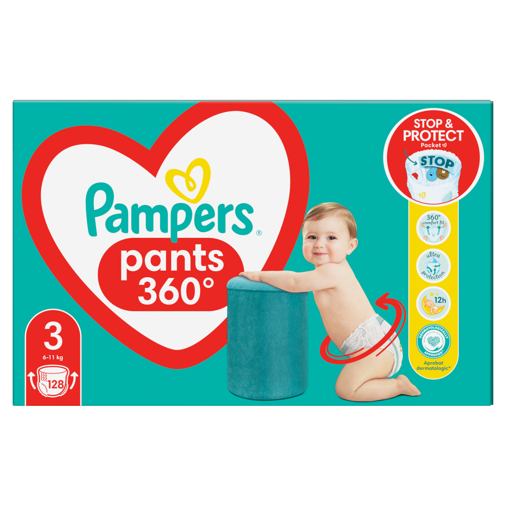 pieluchomajtki pampers 3 60