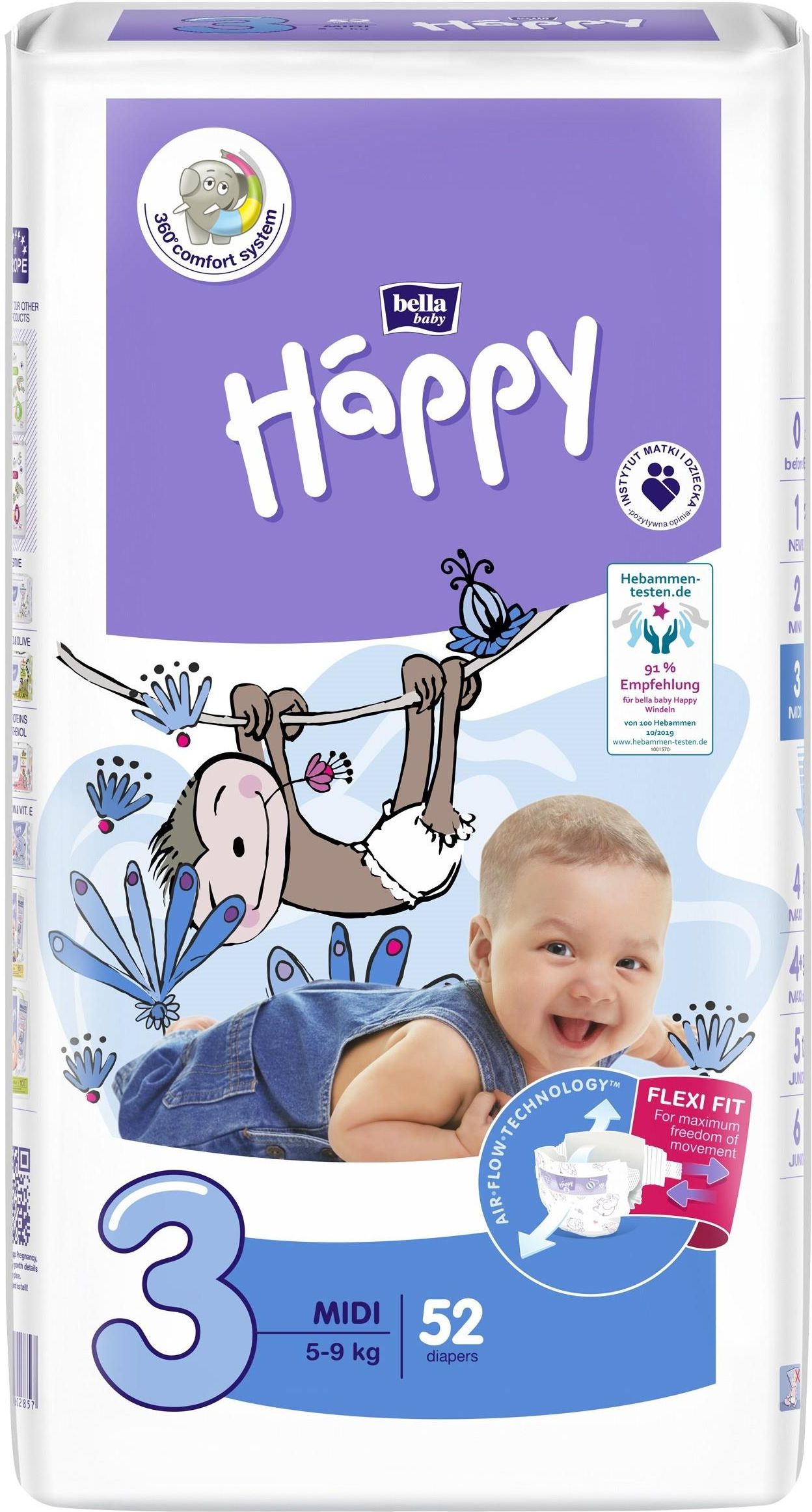 pieluchy happy newborn new flexi fit opinie