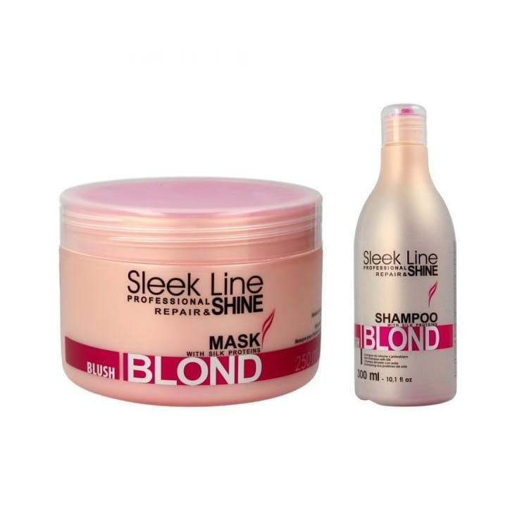 stapiz sleek blush blond szampon z jedwabiem