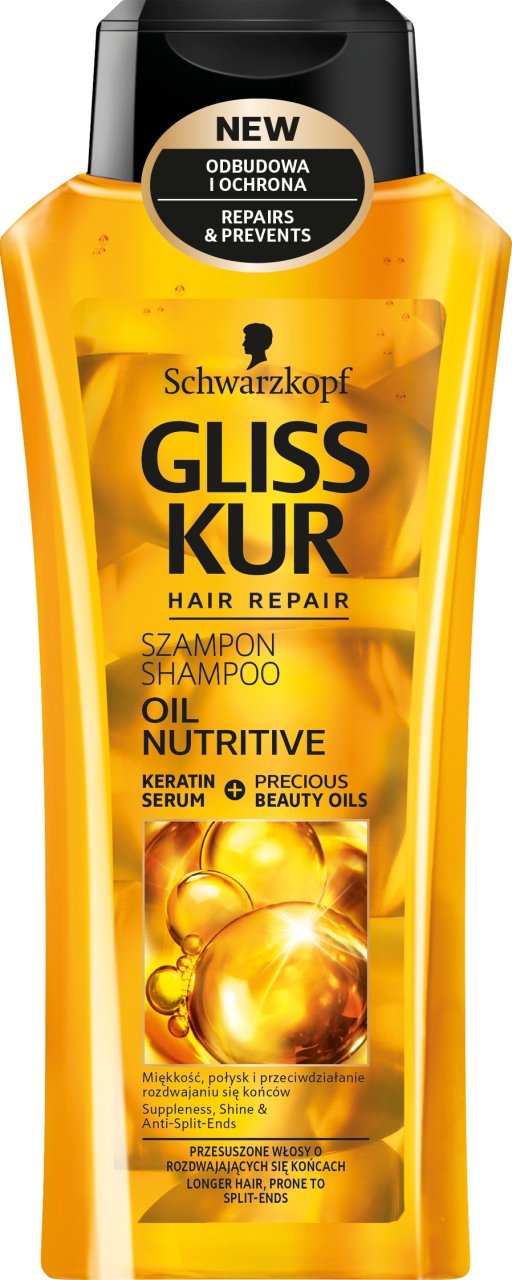 szampon gliss kur oil nutritive