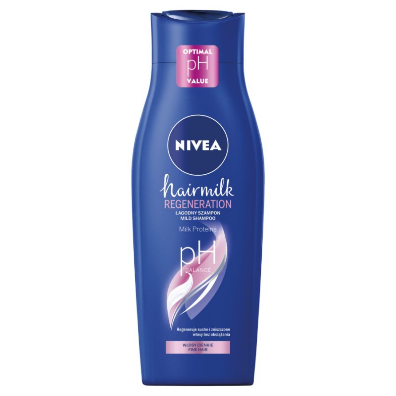 szampon z proteinami mleka nivea